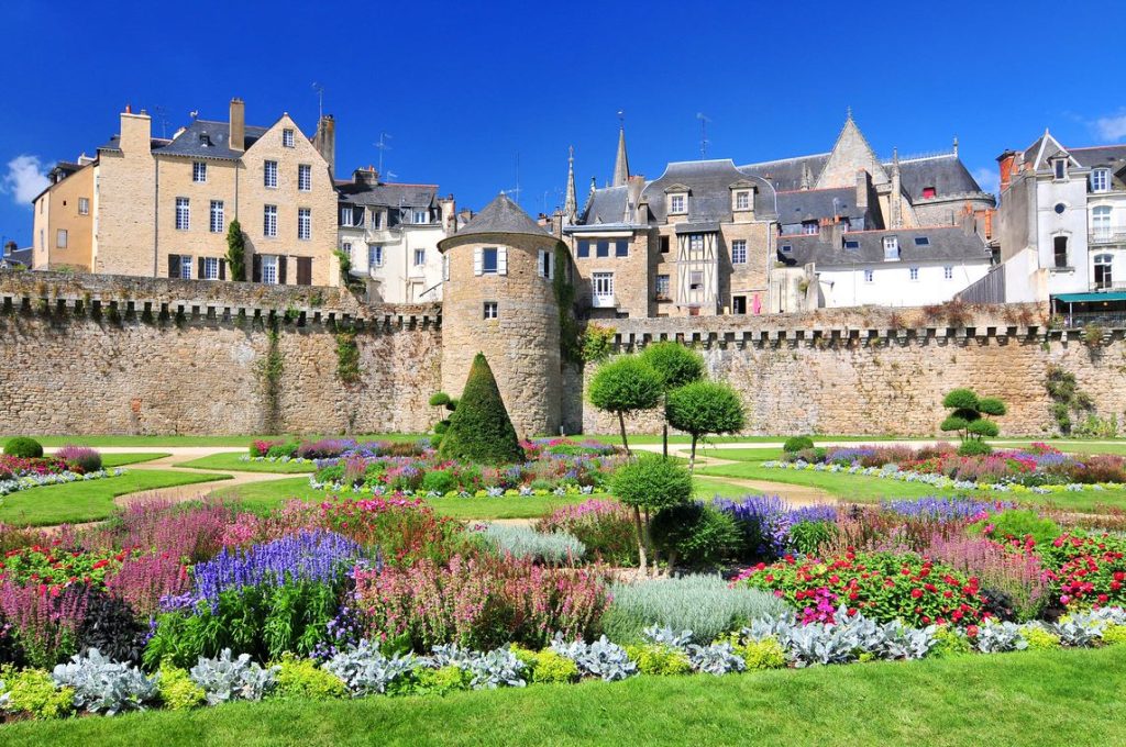 Foto - Die Stadt Vannes Stadtmauern Vannes